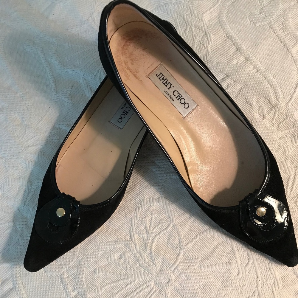 Jimmy Choo Black flats